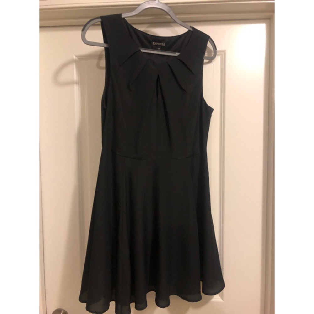 Black cocktail dress